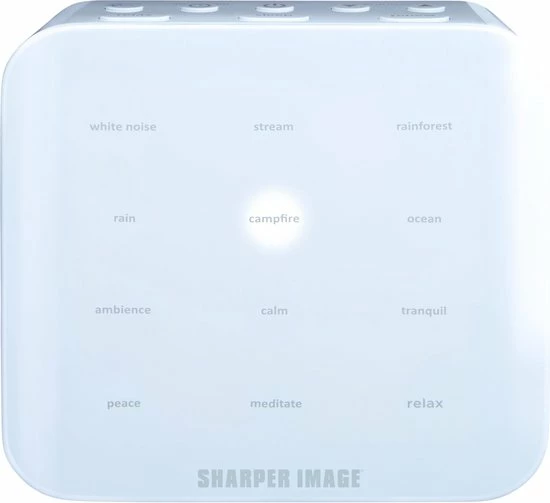 Sharper Image White Noise Machine - Slaaptrainer – Slaaphulp - Baby - Volwassenen - Afbeelding 3