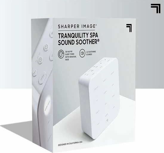 Sharper Image White Noise Machine - Slaaptrainer – Slaaphulp - Baby - Volwassenen - Afbeelding 9