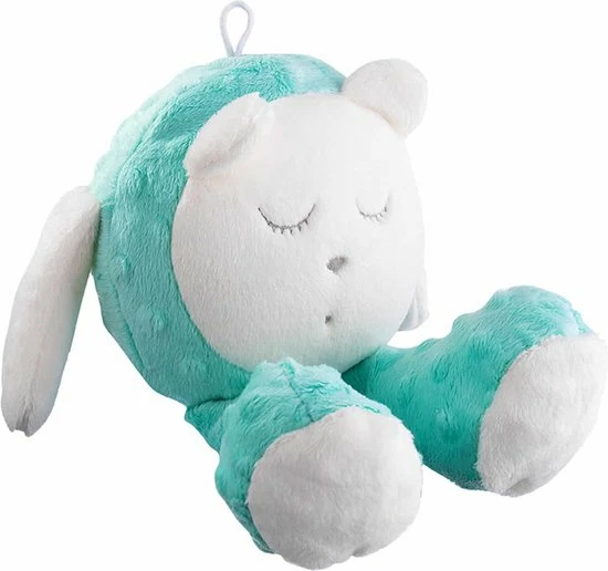 MyHummy? Snoozy - Slaapsensor - Witte Ruis - Babyknuffel - Slaaphulp - Mint - Afbeelding 8