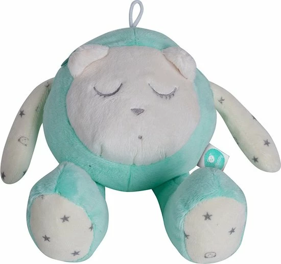 MyHummy? Snoozy - Slaapsensor - Witte Ruis - Babyknuffel - Slaaphulp - Mint - Afbeelding 7