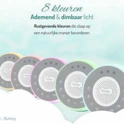 Numsy? Lumi White Noise Machine Baby - Witte Ruis Apparaat Volwassen - Slaaptrainer Kinderen - Geluidsmachine - Baarmoeder En Hart 20 Numsy? Lumi White Noise Machine Baby - Witte Ruis Apparaat Volwassen - Slaaptrainer Kinderen - Geluidsmachine - Baarmoeder En Hart -Beurer store 550x517 8