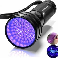 UV-lamp Zaklamp UV Ultraviolet 51x LED / 395-400NM / HaverCo