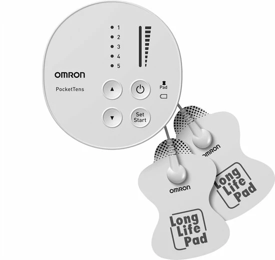 OMRON PocketTens Tens Apparaat - Elektrodentherapie - Spierstimulatie - Verlicht Spier & Gewrichtspijn - Draagbaar Ontwerp 3 OMRON PocketTens Tens Apparaat - Elektrodentherapie - Spierstimulatie - Verlicht Spier & Gewrichtspijn - Draagbaar Ontwerp