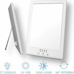 Merkloos Lichttherapie Daglichtlamp ? Lichttherapielamp ? SAD Lamp ? Energielamp Voor Hobby / Winterdepressie