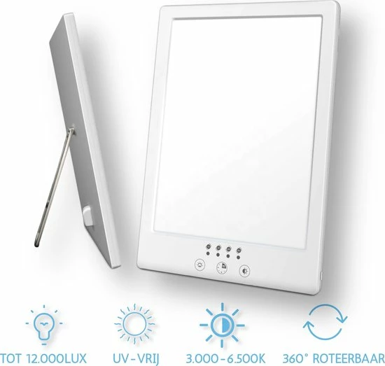 Merkloos Lichttherapie Daglichtlamp ? Lichttherapielamp ? SAD Lamp ? Energielamp Voor Hobby / Winterdepressie