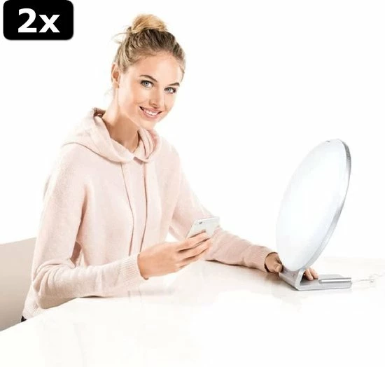 2x Beurer TL100 - Daglichtlamp 2-in-1 - Bluetooth - ??33cm - Afbeelding 11