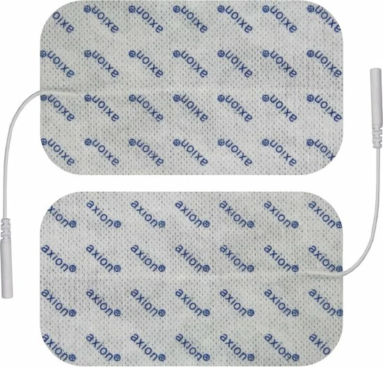 Axion - 2 Elektroden Pads 12x7 Cm - EMS En TENS - Herstel - Spier- En Gewrichtspijn - Zelfklevend 4 Axion - 2 Elektroden Pads 12x7 Cm - EMS En TENS - Herstel - Spier- En Gewrichtspijn - Zelfklevend - Afbeelding 2