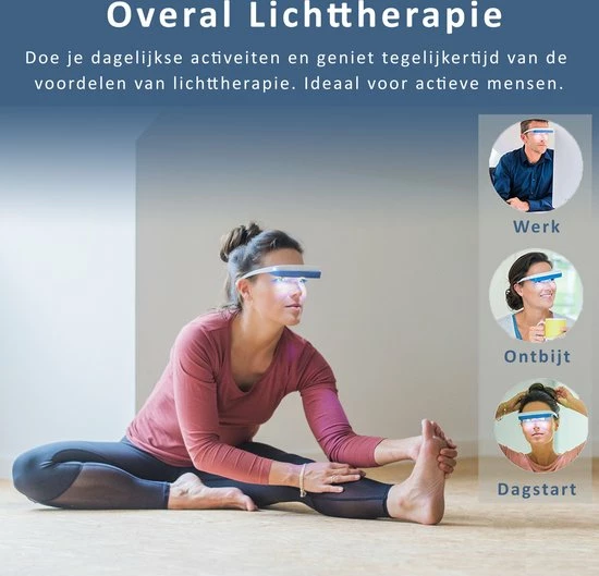 Luminette 3 Lichttherapiebril - Energielamp - Daglichtlamp - Wit | Blauw Luminette 3 Lichttherapiebril - Energielamp - Daglichtlamp - Wit | Blauw -Beurer store
