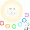 Electro Comfort Wake Up Light | FM Radio | Alarm | Wekker | Snooze | 6 Verschillende Kleuren | Multi Kleur | 10 Lichtinstellingen |