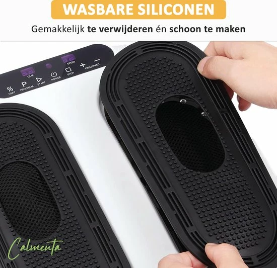 CALMENTA - Bloedcirculatieapparaat - Voor Benen, Voeten En Rug - Bloedsomloop Verbeteren - Voetmassage Apparaat - Beentrainer - Trilplaat - Bloedcirculatie Apparaat - Black Friday 2022 Deals - Afbeelding 10