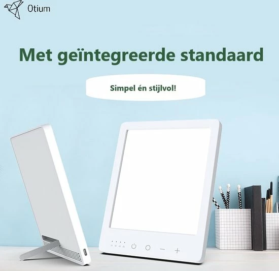 Lichttherapielamp - Daglichtlamp - Winterdip - Depressielamp - Zonlicht - 1000 / 12000 Lux - inclusief gratis E-handleiding! Otium Lichttherapielamp - Daglichtlamp - Winterdip - Depressielamp - Zonlicht - 1000 / 12000 Lux - Inclusief Gratis E-handleiding! -Beurer store 550x533 5