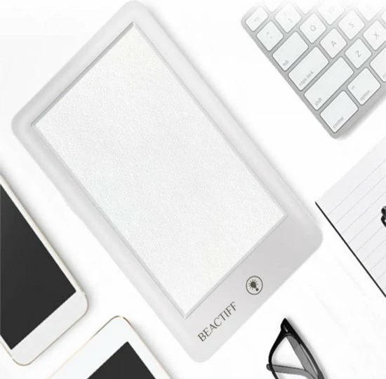 Daglichtlamp/lichttherapie-lamp/energielamp/ Energylight-Energyup Seasonal Affective Disorder Sunlight SAD Light, Zonlicht Lamp 6.000 Tot 32.000 Lux Instelbaar LED, Wit , Merk BEACTIFF 8 Daglichtlamp/lichttherapie-lamp/energielamp/ Energylight-Energyup Seasonal Affective Disorder Sunlight SAD Light, Zonlicht Lamp 6.000 Tot 32.000 Lux Instelbaar LED, Wit , Merk BEACTIFF - Afbeelding 6