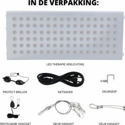 Magnificos - Infraroodlamp - Warmtelamp - Infrarood Panelen - Lichttherapie - Rood Licht Therapie - 180 Led Lampen ? 5W -Beurer store 550x540 8