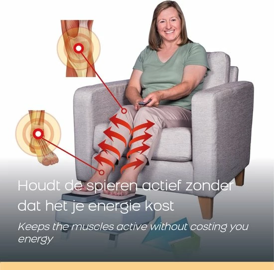 BioEnergiser LegEX Beentrainer Cardio Verbeter De Doorbloeding - Wandelsimulator - Afbeelding 5