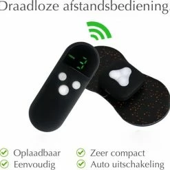 Blooming Baobab EMS Masseur - Elektrodentherapie Apparaat - Massageapparaat - Nek Massage - Rug Massage - Schouder Massage - Spier Massage - Draadloos Met Afstandsbediening - Zes Verschillende Standen - Oplaadbaar - Incl 2 Gelpads - Zwart 17 Blooming Baobab EMS Masseur - Elektrodentherapie Apparaat - Massageapparaat - Nek Massage - Rug Massage - Schouder Massage - Spier Massage - Draadloos Met Afstandsbediening - Zes Verschillende Standen - Oplaadbaar - Incl 2 Gelpads - Zwart -Beurer store 550x542 3