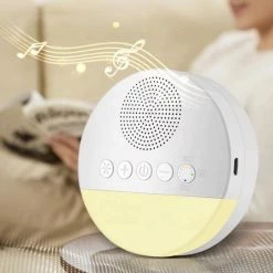 Babylove White Noise Machine - Witte Ruis Slaaptrainer Voor Baby - Slaaphulp Met LED Verlichting En 10 Rustgevende Geluiden -Beurer store 550x542 6
