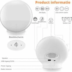 Lucky Led Wake Up Light - Slaaphulp - Wekkerradio Kinderen - Slaaptrainer - Digitale Wekker -Beurer store 550x546 15