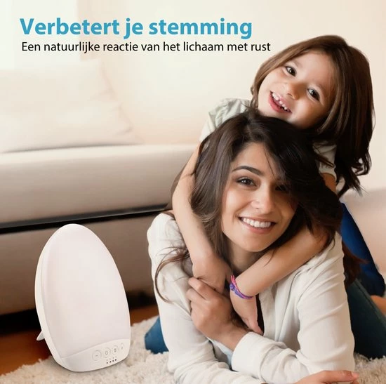 Curify? Daglichtlamp - Lichttherapielamp Incl. Timerfunctie + Gratis E-Book - Bureaulamp Voor Hobby En Werk - SAD Zonlicht Lamp - Afbeelding 4