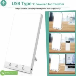 Alizendeh Daglichtlamp Lichttherapielamp Lichttherapie Energielamp - Tegen Winterdepressie - Winterdepressie Energylight-Sunlight SAD Light-6500K-11000 LUX-wit -Beurer store 550x547 9