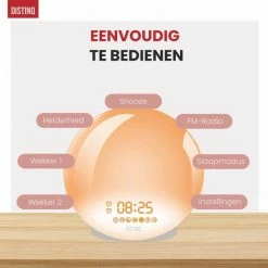 DistinQ Wake-Up Light ? Wekkerradio Met Dubbele Wektijd ? Slaaphulp Met USB Aansluiting - Grijs 17 DistinQ Wake-Up Light ? Wekkerradio Met Dubbele Wektijd ? Slaaphulp Met USB Aansluiting - Grijs -Beurer store 550x549 24