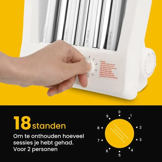 Bolusso Gezichtsbruiner – Gelaatsbruiner Incl. 2x Zonnebank Bril – Voor Gezicht En Decolleté – Solarium 4 Bolusso Gezichtsbruiner – Gelaatsbruiner Incl. 2x Zonnebank Bril – Voor Gezicht En Decolleté – Solarium - Afbeelding 2
