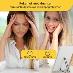 BrellaVio Happy Light Daglichtlamp - 12.000 LUX - Wit - LED Lichttherapie - Winterdepressie Bureaulamp - Daglicht Lamp - SAD Daylight Therapy - Hobby Lampen -Beurer store 550x549 9