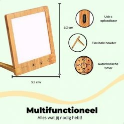 Quevo Lichttherapie Lamp- Energieboost - Oplaadbaar - Uv Vrij - Draagbaar- Slim Systeem -Beurer store 550x550 1023