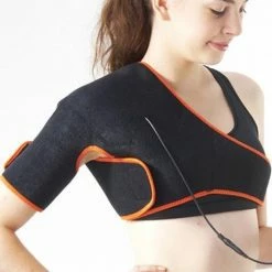 Thermedic ProWrap 110 Schouder Brace. Pijnbestrijding. Infrarood Warmte-therapie Gericht Op Slijmbeursontsteking, SLAP-Laesie, Frozen Shoulder, Schouder Dislocatie, Artritis. Ook Spierpijn, Gewrichtspijn, Doorbloeding, Blessures E.d.