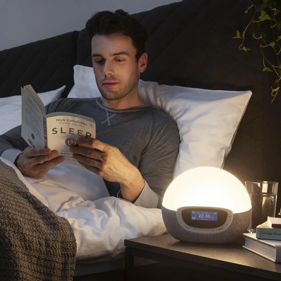 Lumie Bodyclock Shine 300 Wake-up Light Grijs - Afbeelding 4