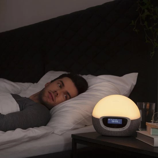 Lumie Bodyclock Shine 300 Wake-up Light Grijs - Afbeelding 6
