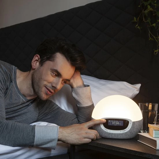 Lumie Bodyclock Shine 300 Wake-up Light Grijs - Afbeelding 8