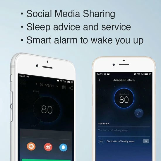 Sleepace Nox Aroma - Wake-up Light Met Bluetooth Speaker - Afbeelding 4