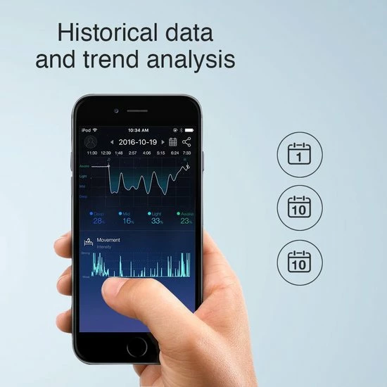 Sleepace Nox Aroma - Wake-up Light Met Bluetooth Speaker - Afbeelding 5