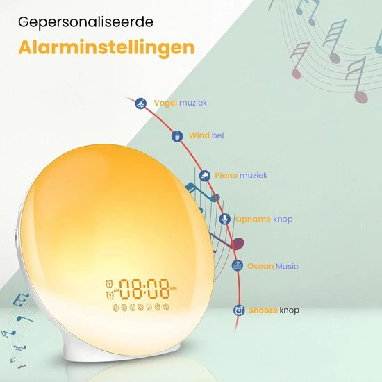 Dealingtoday, Wake-Up Light ? Wekkerradio met dubbele wektijd ? USB aansluiting Merkloos Dealingtoday, Wake-Up Light ? Wekkerradio Met Dubbele Wektijd ? USB Aansluiting -Beurer store 550x550 1182