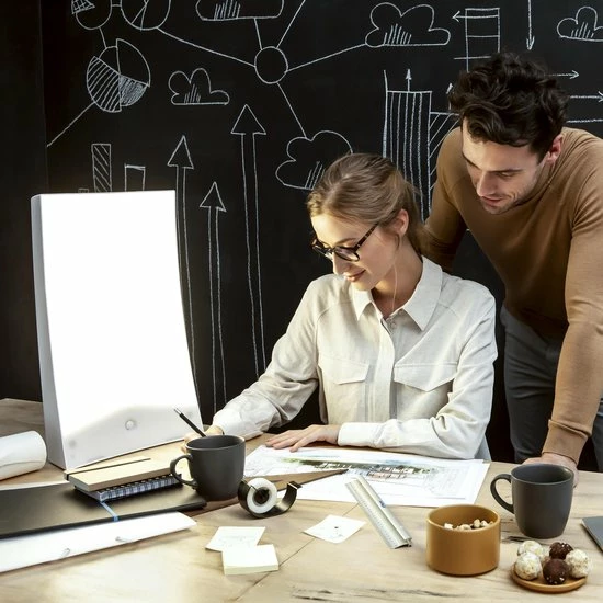 Lumie Brazil - Daglichtlamp - 3 Lampen - 50x31 Cm - Wit - Afbeelding 3