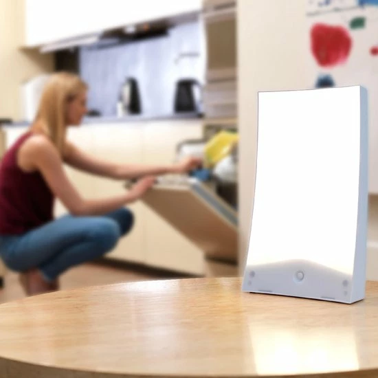 Lumie Brazil - Daglichtlamp - 3 Lampen - 50x31 Cm - Wit - Afbeelding 4