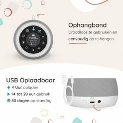 Numsy Touch White Noise Machine Baby - Witte Ruis Machine -Beurer store 550x550 121