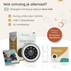 Numsy Touch White Noise Machine Baby - Witte Ruis Machine -Beurer store 550x550 125