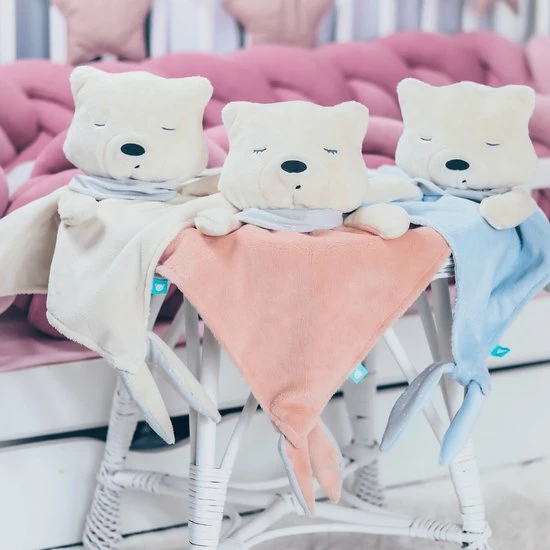 MyHummy® Doudou - Slaapsensor - Witte Ruis - Babyknuffel - Slaaphulp - Wit/Ecru - Afbeelding 6