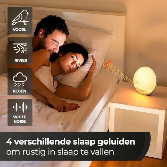 Living Nine Wake Up Light - Wekker - Lichtwekker - Ook Voor Kinderen Living Nine Wake Up Light - Wekker - Lichtwekker - Ook Voor Kinderen -Beurer store 550x550 170