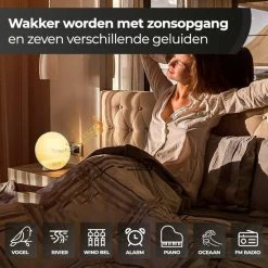 Living Nine Wake Up Light - Wekker - Lichtwekker - Ook Voor Kinderen 7 Living Nine Wake Up Light - Wekker - Lichtwekker - Ook Voor Kinderen -Beurer store 550x550 172