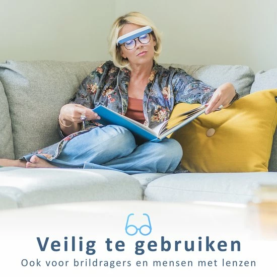 Luminette 3 Lichttherapiebril - Energielamp - Daglichtlamp - Wit | Blauw Luminette 3 Lichttherapiebril - Energielamp - Daglichtlamp - Wit | Blauw -Beurer store 550x550 244