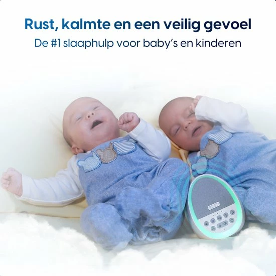 Diley Dreams? Diley Het Droom Ei Slaaptrainer ? White Noise Machine ? Muziek Doosje ? Witte Ruis Met LED Lampen - Afbeelding 12