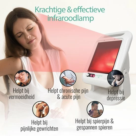 Panacea Infraroodlamp Voor Spieren En Gewrichten Infrarood Paneel 300w - Afbeelding 9