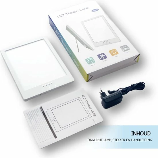 Merkloos Lichttherapie Daglichtlamp ? Lichttherapielamp ? SAD Lamp ? Energielamp Voor Hobby / Winterdepressie - Afbeelding 9