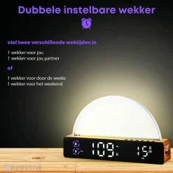 Boostiv Wake Up Light - Speaker Radio - Slaaphulpen - Wekkerradio - Nachtlampje - Digitale Wekker - Wekker - Radio's 22 Boostiv Wake Up Light - Speaker Radio - Slaaphulpen - Wekkerradio - Nachtlampje - Digitale Wekker - Wekker - Radio's -Beurer store 550x550 325