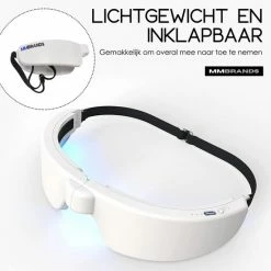 MM Brands Daglichtlamp - Lichttherapielamp - Lichttherapiebril - Daglichtbril - Blauw Licht -Beurer store 550x550 334