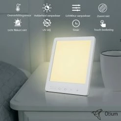 Otium Lichttherapielamp - Daglichtlamp - Winterdip - Depressielamp - Zonlicht - 1000 / 12000 Lux - Inclusief Gratis E-handleiding! 9 Otium Lichttherapielamp - Daglichtlamp - Winterdip - Depressielamp - Zonlicht - 1000 / 12000 Lux - Inclusief Gratis E-handleiding! -Beurer store 550x550 340