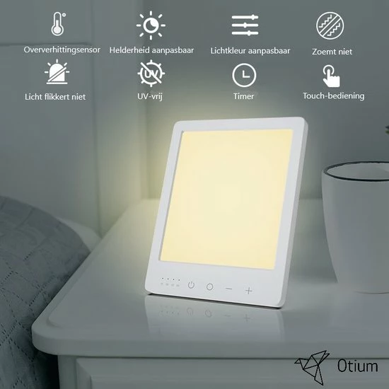 Lichttherapielamp - Daglichtlamp - Winterdip - Depressielamp - Zonlicht - 1000 / 12000 Lux - inclusief gratis E-handleiding! Otium Lichttherapielamp - Daglichtlamp - Winterdip - Depressielamp - Zonlicht - 1000 / 12000 Lux - Inclusief Gratis E-handleiding! -Beurer store 550x550 340