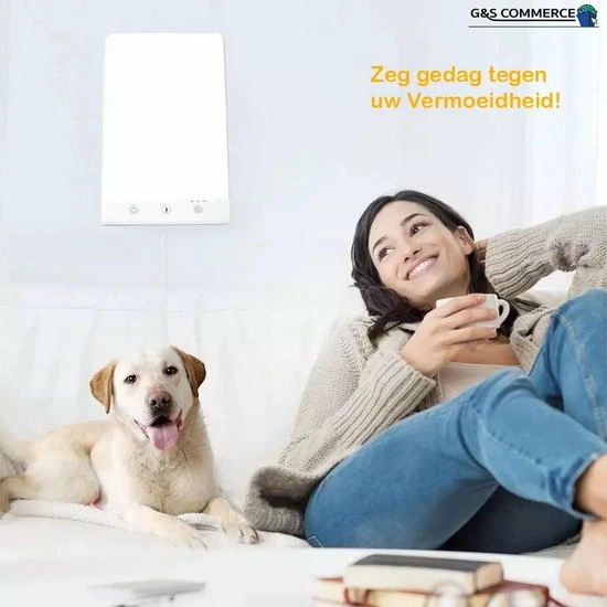 G&S Commerce Daglichtlamp - Lichttherapie - Led - Daglichtlampen - ( Inclusief GRATIS OpbergHoes ) - Licht Therapielamp - Lamp - Compact En Dun - Kantoor - Bureau - Winterdepressie - Voor Thuis - Thuiswerken - Energielamp - Black Friday 2021 Deals 5 G&S Commerce Daglichtlamp - Lichttherapie - Led - Daglichtlampen - ( Inclusief GRATIS OpbergHoes ) - Licht Therapielamp - Lamp - Compact En Dun - Kantoor - Bureau - Winterdepressie - Voor Thuis - Thuiswerken - Energielamp - Black Friday 2021 Deals - Afbeelding 3